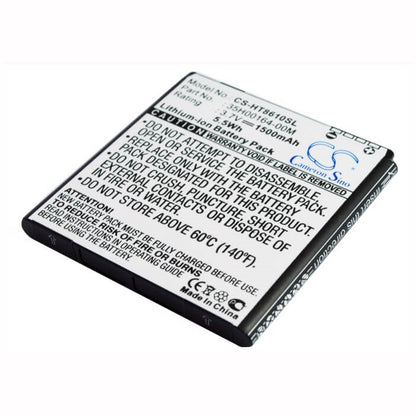 3.7V, 1500mAh, Li-ion Battery fits T-mobile, Pg86100, Sensation 4g, 5.55Wh