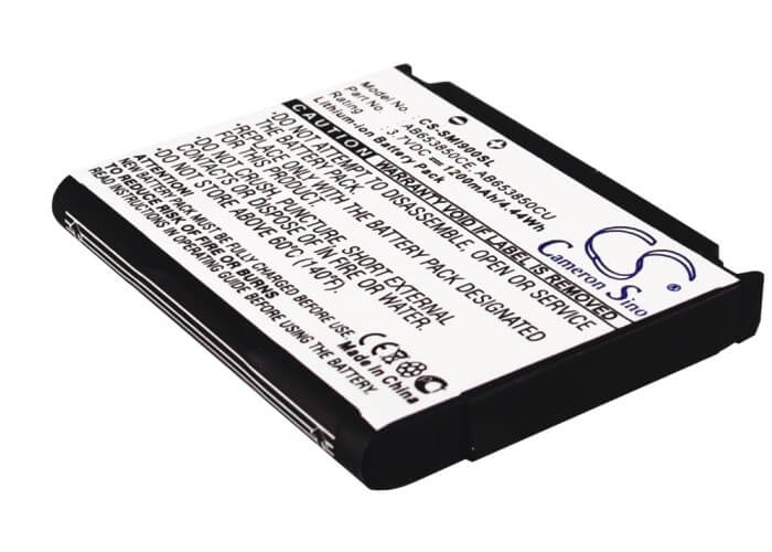 3.7V, 1200mAh, Li-ion Battery fits Samsung, Galaxy, Gt-i6500u, 4.44Wh