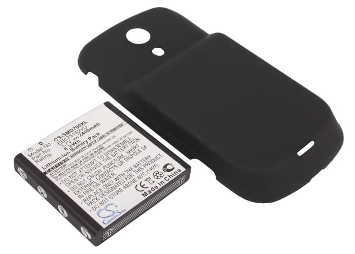 3.7V, 2400mAh, Li-ion Battery fits Sprint, Epic 4g, Epic Touch 4g, 8.88Wh