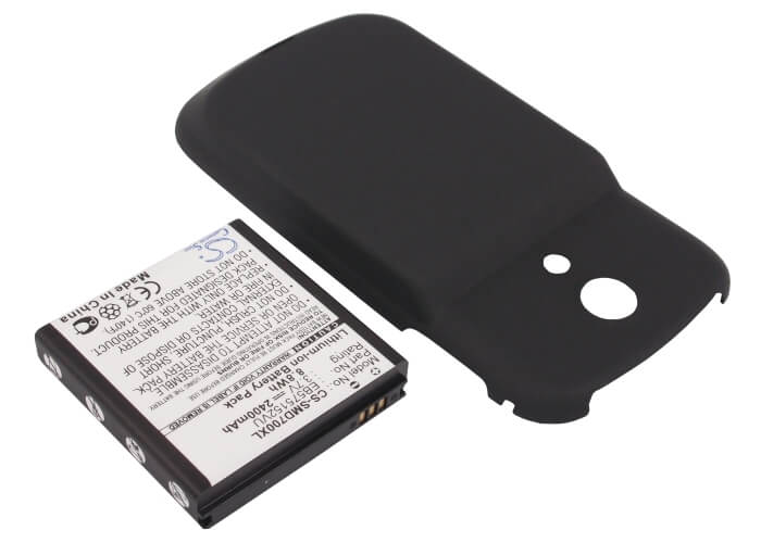 3.7V, 2400mAh, Li-ion Battery fits Samsung, Epic 4g, Sph-d700, 8.88Wh