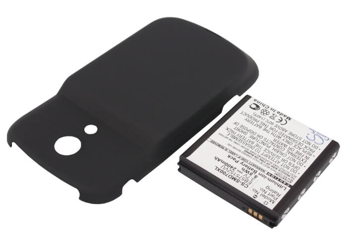 3.7V, 2400mAh, Li-ion Battery fits Samsung, Epic 4g, Sph-d700, 8.88Wh
