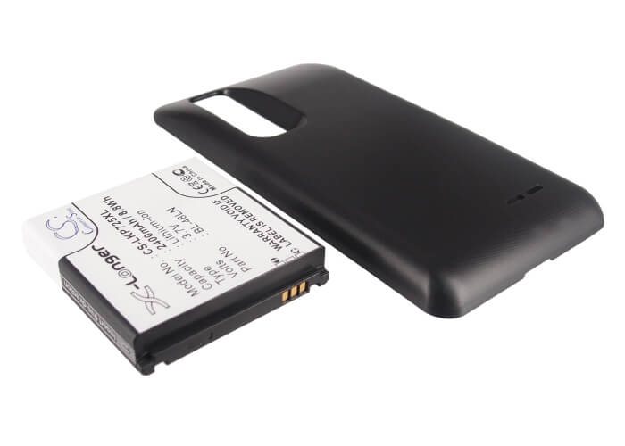 3.7V, 2400mAh, Li-ion Battery fits Lg, Optimus 3d Max, P725, 8.88Wh