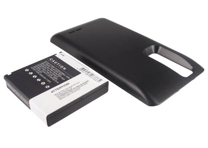 3.7V, 2400mAh, Li-ion Battery fits Lg, Optimus 3d Max, P725, 8.88Wh