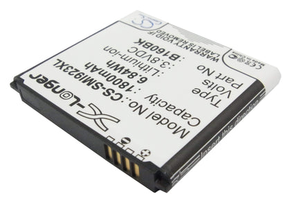 3.8V, 1800mAh, Li-ion Battery fits Samsung, Galaxy Folder, Galaxy Golden, 6.84Wh