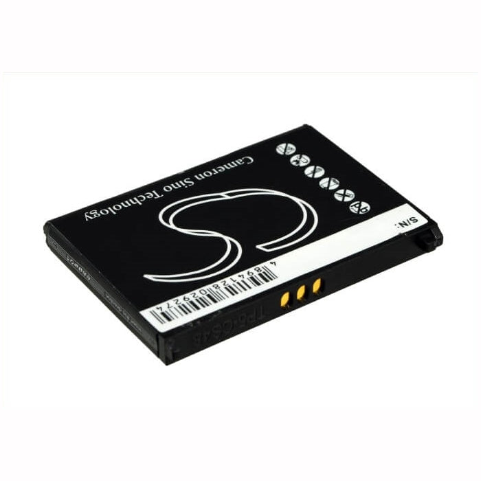3.7V, 1200mAh, Li-ion Battery fits Palm, Pre, Pre 2, 4.44Wh