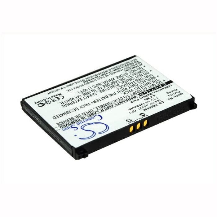 3.7V, 1200mAh, Li-ion Battery fits Palm, Pre, Pre 2, 4.44Wh