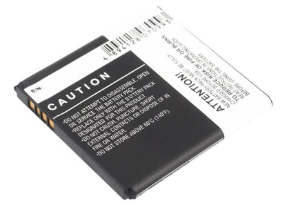 3.7V, 1650mAh, Li-ion Battery fits Tcl, A980, A986, 6.105Wh