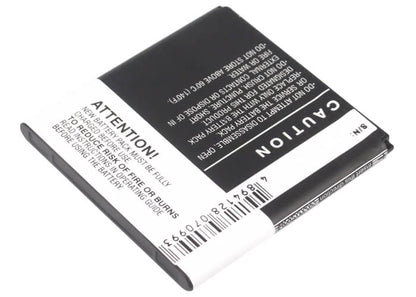 3.7V, 1650mAh, Li-ion Battery fits Tcl, A980, A986, 6.105Wh