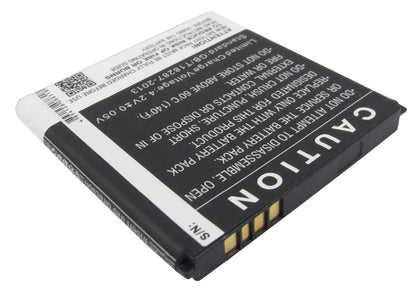 3.7V, 1650mAh, Li-ion Battery fits Vodafone, 975n, Smart 3, 6.105Wh