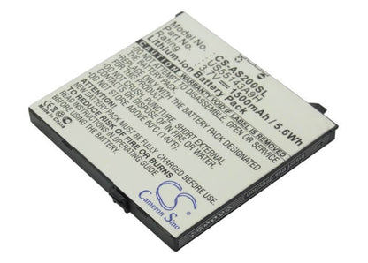 3.7V, 1500mAh, Li-ion Battery fits Acer, F1, Neotouch S200, 5.55Wh