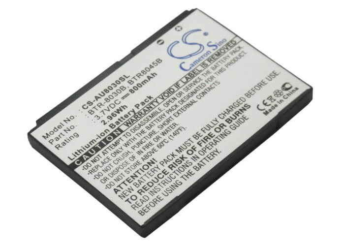 3.7V, 800mAh, Li-ion Battery fits Pantech, 8040 Jest, Jest 2, 2.96Wh