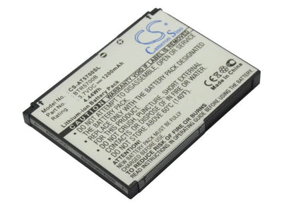 3.7V, 1200mAh, Li-ion Battery fits At&t, Smt5700, Smt-5700, 4.44Wh