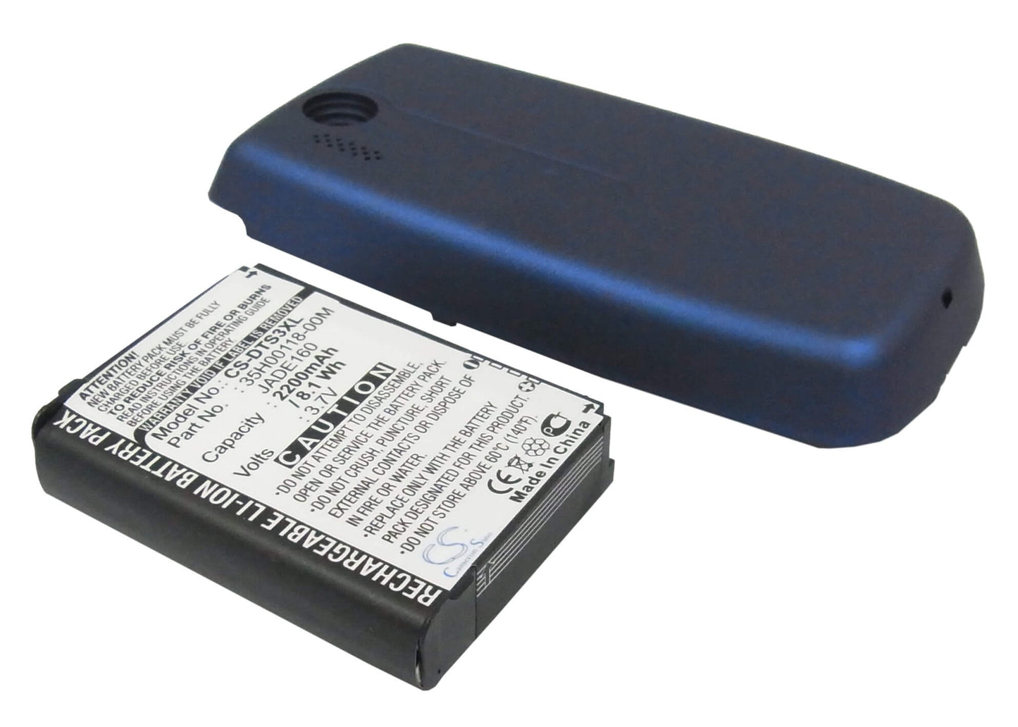 3.7V, 2200mAh, Li-ion Battery fits Dopod, S700, 8.14Wh
