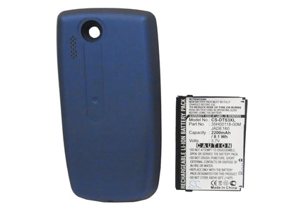 3.7V, 2200mAh, Li-ion Battery fits Dopod, S700, 8.14Wh