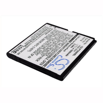 3.7V, 1600mAh, Li-ion Battery fits Pantech, P9060, Pocket, 5.92Wh