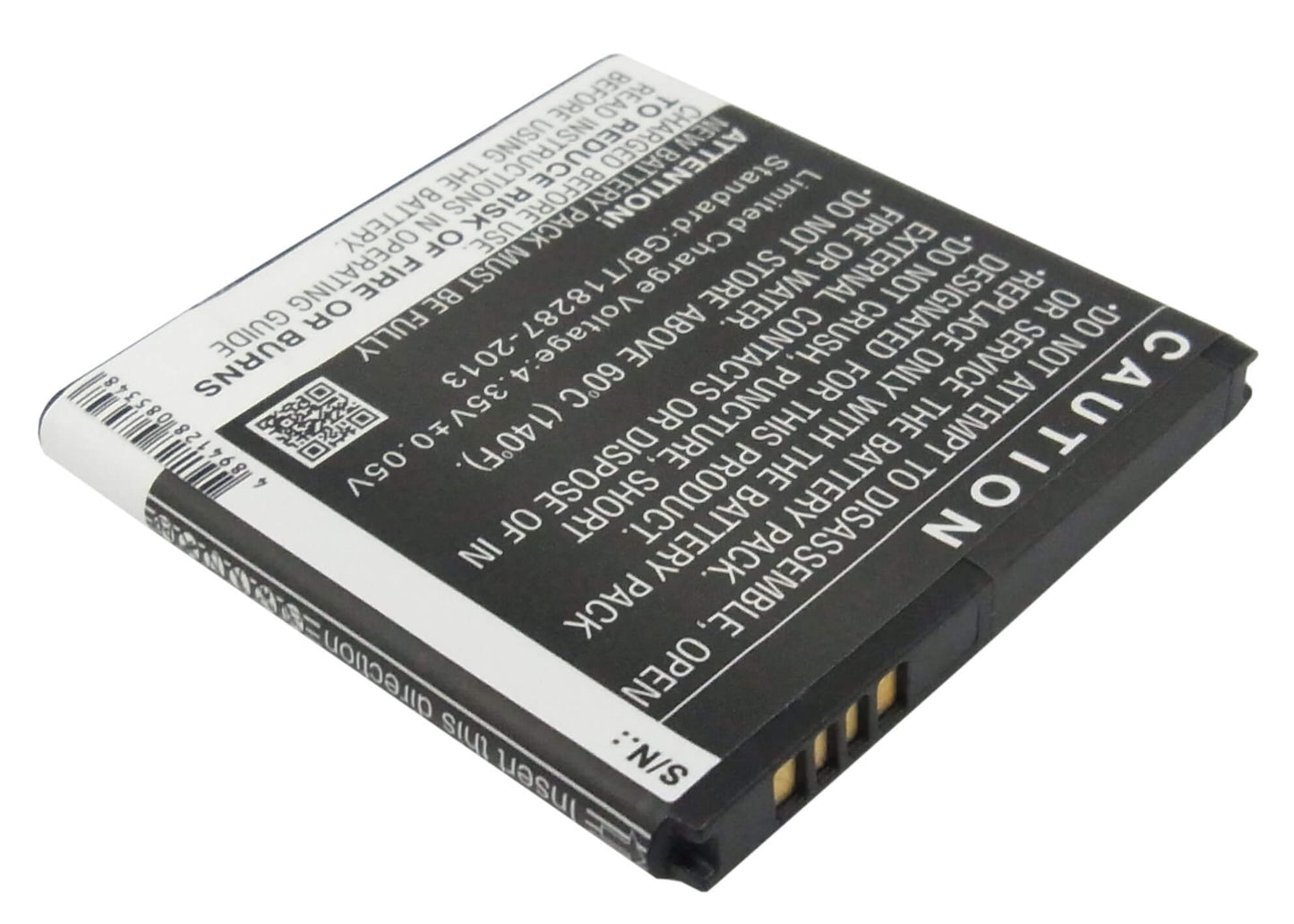 3.8V, 1650mAh, Li-ion Battery fits Htc, 0pa6a100, Desire 300, 6.27Wh