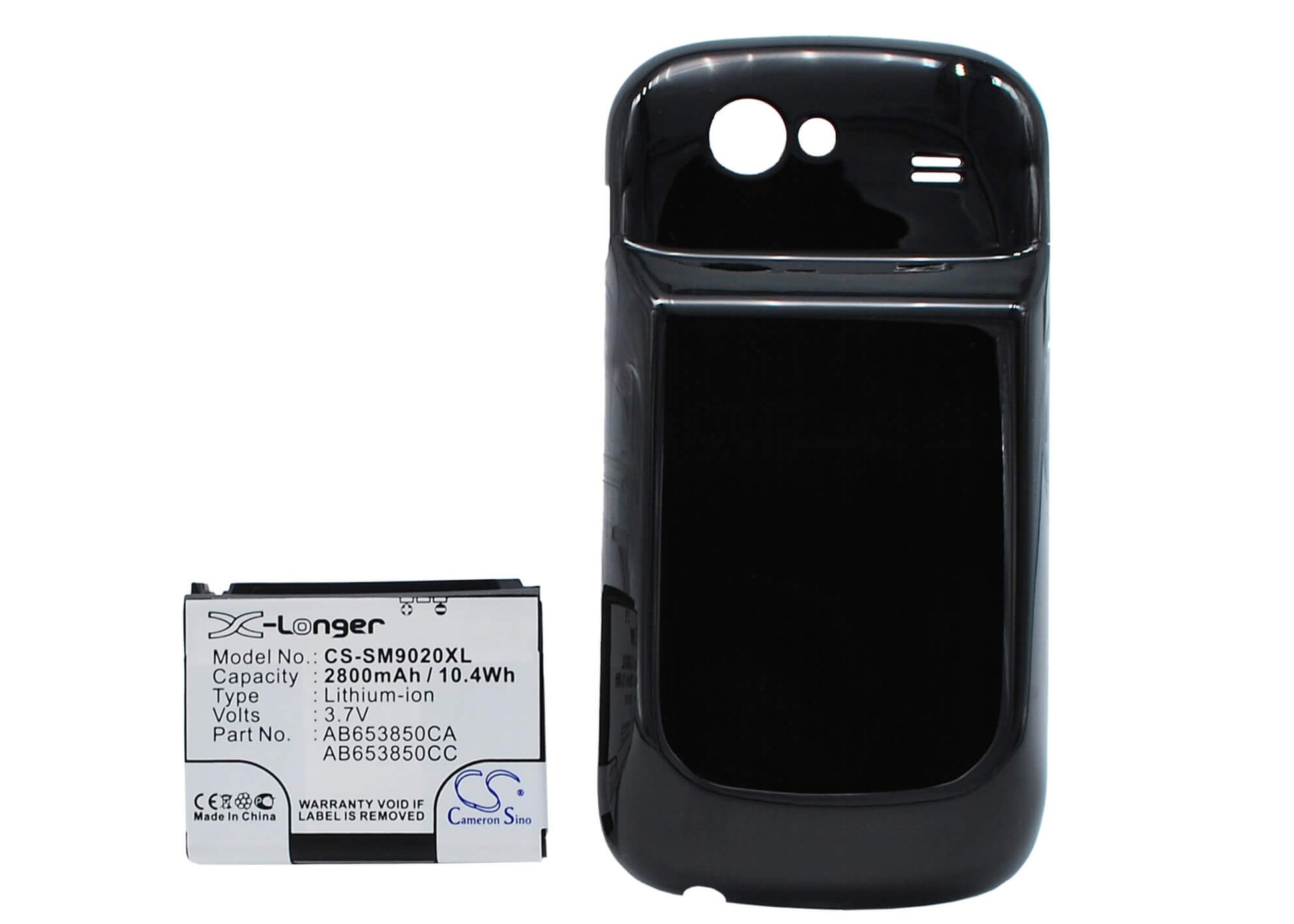 3.7V, 2800mAh, Li-ion Battery fits Samsung, Gt-i9020, Gt-i9020t, 10.36Wh