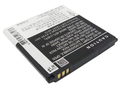 3.7V, 1550mAh, Li-ion Battery fits Gionee, Gn108, Gn205h, 5.735Wh