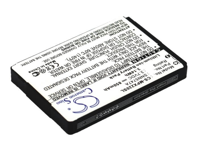 3.7V, 850mAh, Li-ion Battery fits Motorola, Mpx220, 3.145Wh