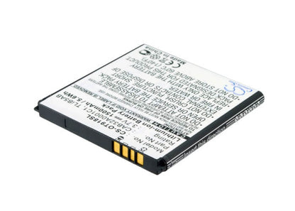 3.7V, 1500mAh, Li-ion Battery fits Alcatel, One Touch 918 Mix, Ot-918 Mix, 5.55Wh