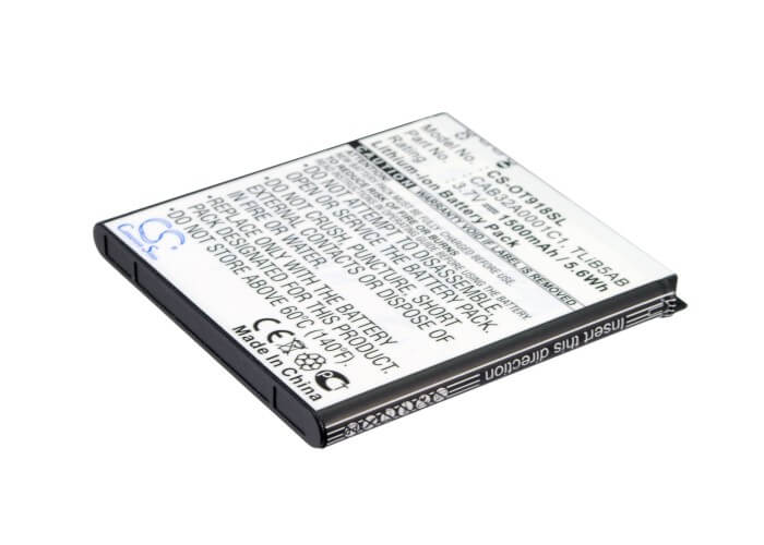 3.7V, 1500mAh, Li-ion Battery fits Base, Varia, 5.55Wh