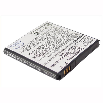 3.7V, 1800mAh, Li-ion Battery fits Sprint, Epic Touch 4g, Galaxy S Ii, 6.66Wh