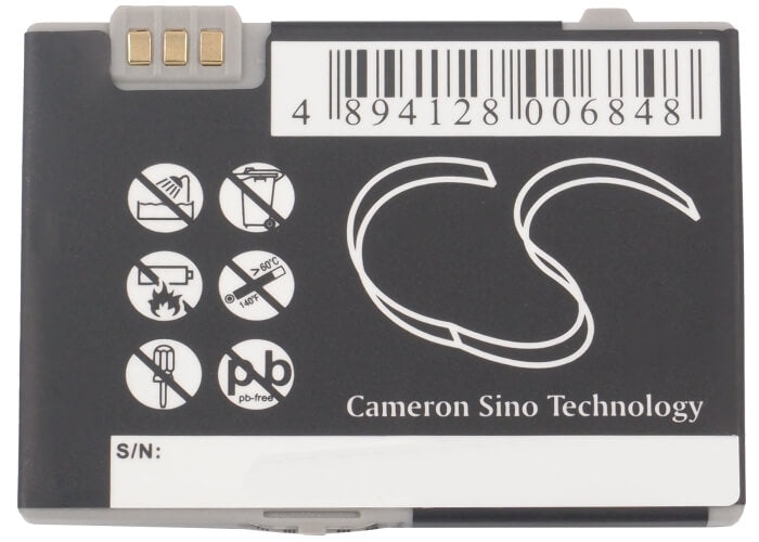 3.7V, 750mAh, Li-ion Battery fits Benq-siemens, M81, 2.775Wh