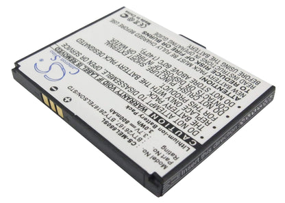 3.7V, 800mAh, Li-ion Battery fits Mobistel, El680, 2.96Wh