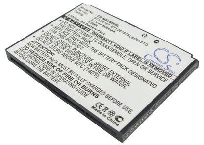 3.7V, 800mAh, Li-ion Battery fits Emporia, Elson El680, Mobistel El680, 2.96Wh