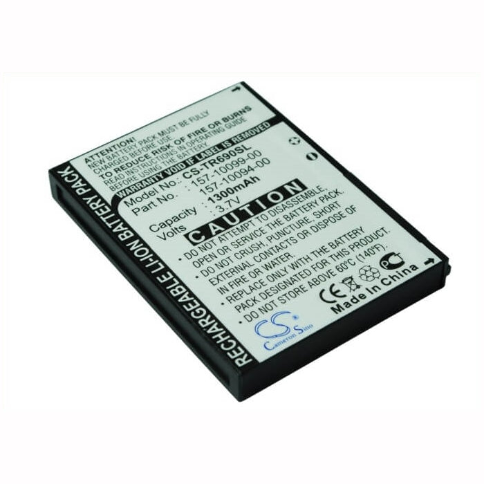 3.7V, 1300mAh, Li-ion Battery fits Palm, Otto, Treo 500, 4.81Wh