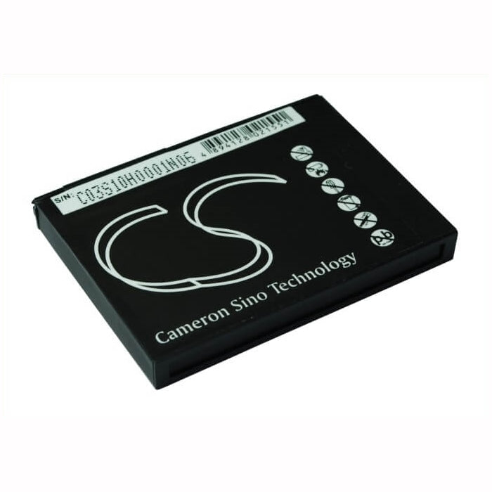 3.7V, 1300mAh, Li-ion Battery fits Palm, Otto, Treo 500, 4.81Wh