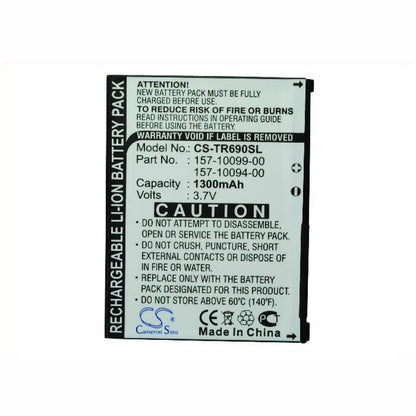 3.7V, 1300mAh, Li-ion Battery fits Palm, Otto, Treo 500, 4.81Wh