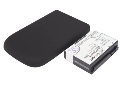 3.7V, 2600mAh, Li-ion Battery fits Blackberry, Blackberry Torch, Torch 9800, 9.62Wh