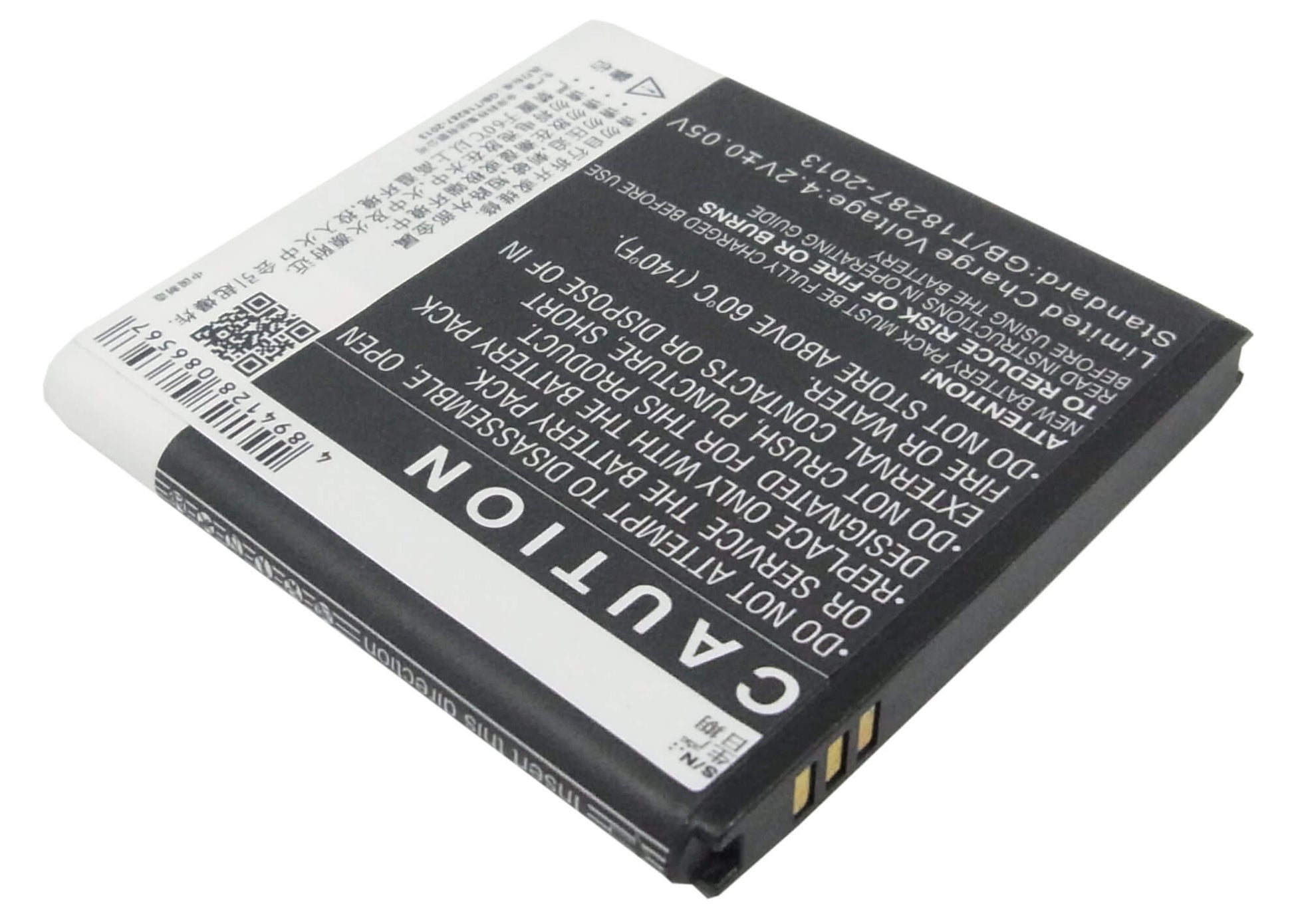 3.7V, 1700mAh, Li-ion Battery fits Hisense, Eg870, Eg876, 6.29Wh