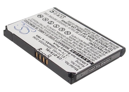 3.7V, 1100mAh, Li-ion Battery fits Htc, Elf, Elf 300, 4.07Wh