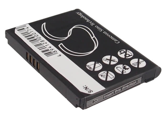 3.7V, 1100mAh, Li-ion Battery fits O2, Xda Nova, 4.07Wh