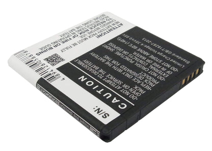 3.8V, 1650mAh, Li-ion Battery fits Htc, Bass, Bunyip, 6.27Wh