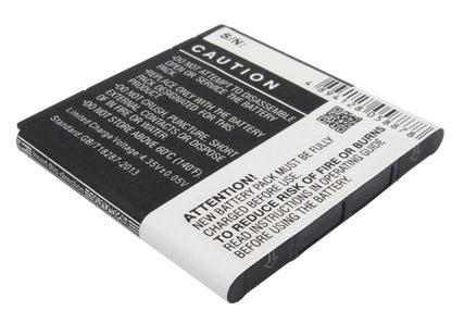 3.8V, 1650mAh, Li-ion Battery fits Htc, Bass, Bunyip, 6.27Wh