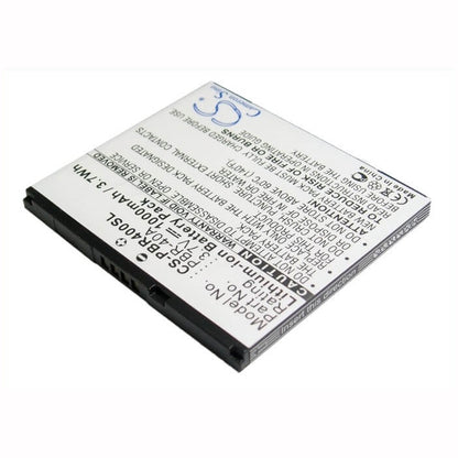 3.7V, 1000mAh, Li-ion Battery fits Pantech, Laser P9050, P9050, 3.7Wh