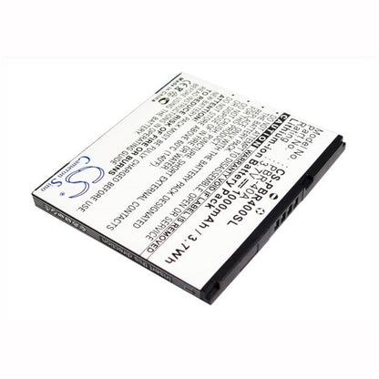 3.7V, 1000mAh, Li-ion Battery fits Pantech, Laser P9050, P9050, 3.7Wh