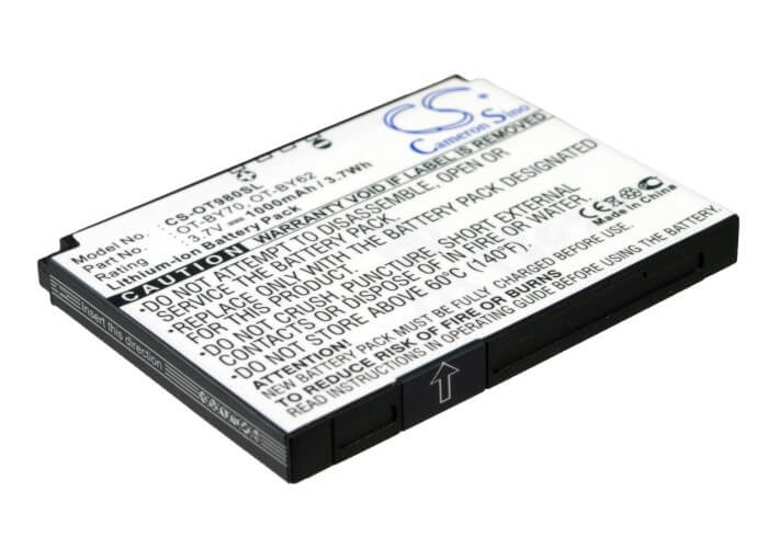 3.7V, 1000mAh, Li-ion Battery fits Alcatel, One Touch 813d, One Touch 720, 3.7Wh