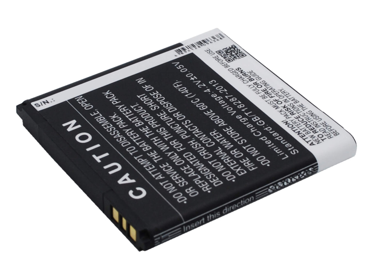3.7V, 1500mAh, Li-ion Battery fits Prestigio, Multiphone 4322 Duo, 5.55Wh