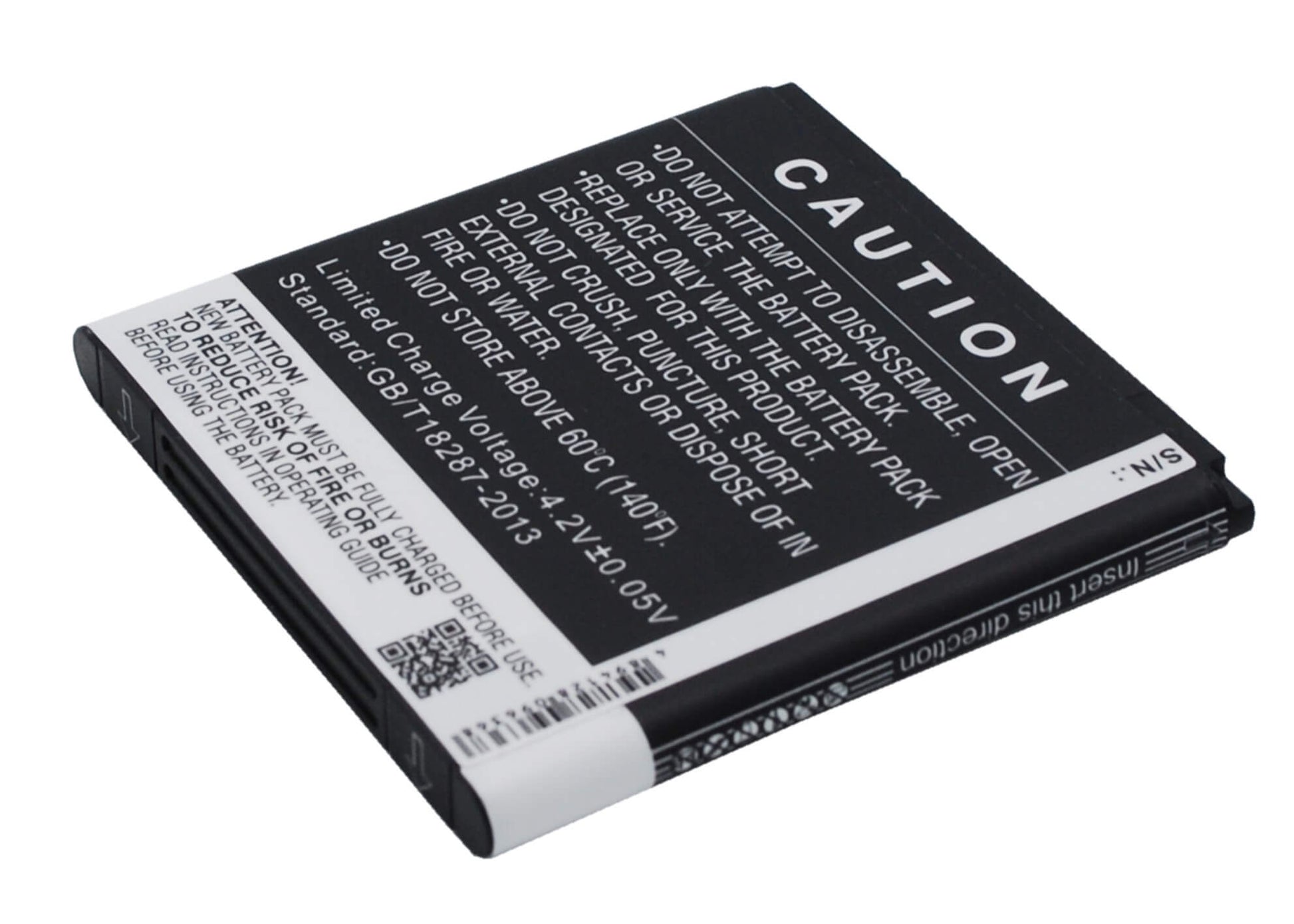 3.7V, 1500mAh, Li-ion Battery fits Prestigio, Multiphone 4322 Duo, 5.55Wh