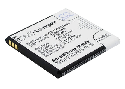 3.7V, 1500mAh, Li-ion Battery fits Coolpad, 8026, 5.55Wh