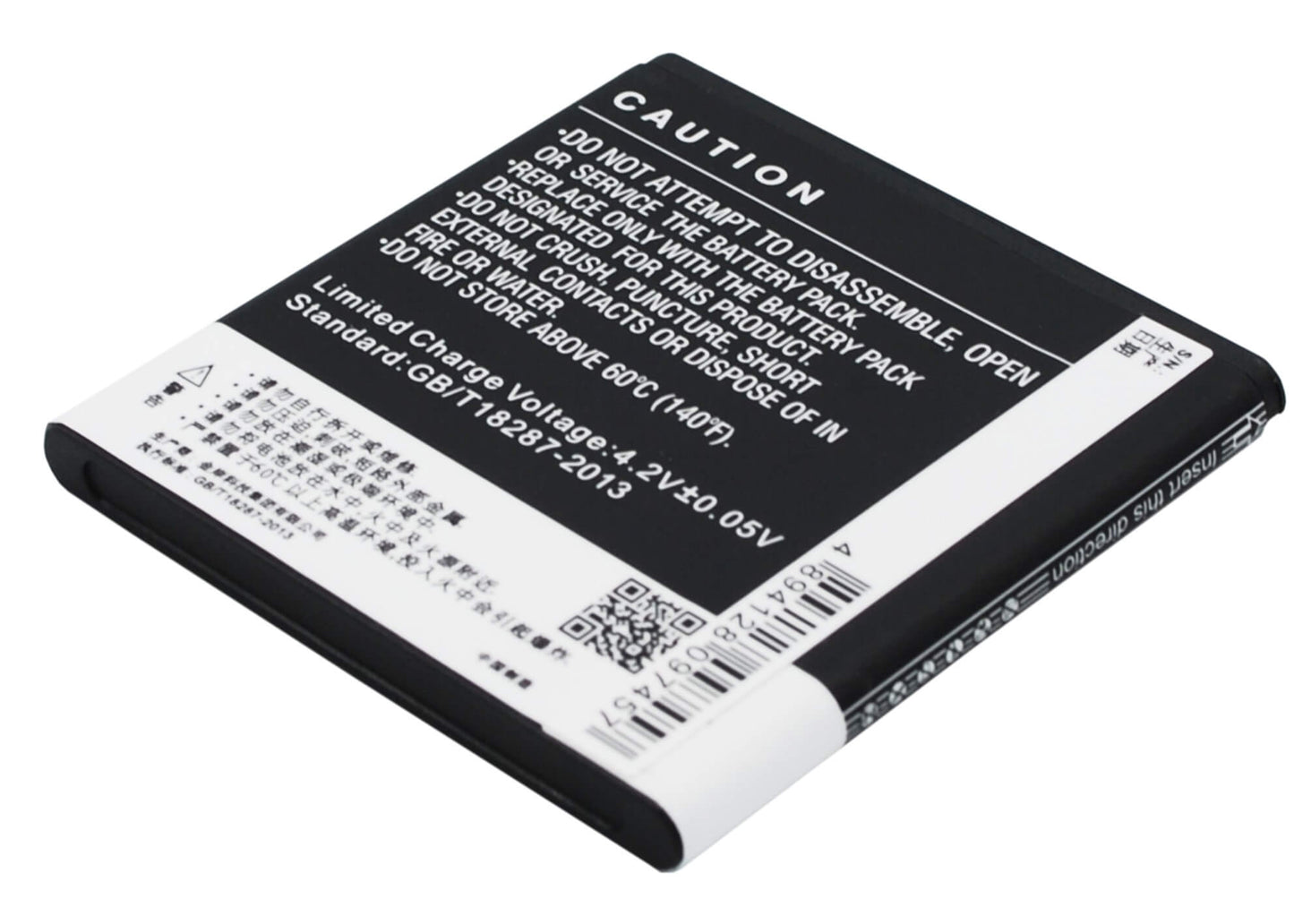 3.7V, 1500mAh, Li-ion Battery fits Coolpad, 8026, 5.55Wh