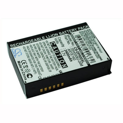 3.7V, 2400mAh, Li-ion Battery fits Htc, Artemis, Love, 8.88Wh
