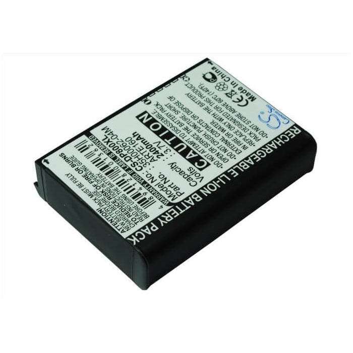 3.7V, 2400mAh, Li-ion Battery fits Dopod, M700, P800, 8.88Wh