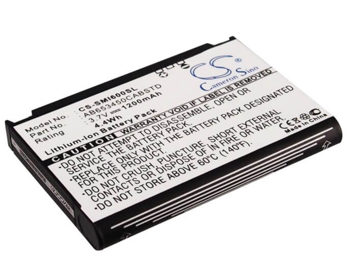 3.7V, 1200mAh, Li-ion Battery fits Samsung, Access A827, Ace I325, 4.44Wh
