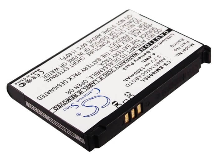 3.7V, 1200mAh, Li-ion Battery fits Samsung, Access A827, Ace I325, 4.44Wh