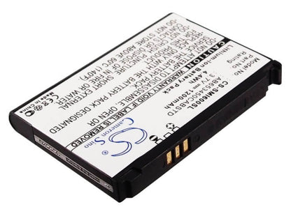 3.7V, 1200mAh, Li-ion Battery fits Samsung, Access A827, Ace I325, 4.44Wh
